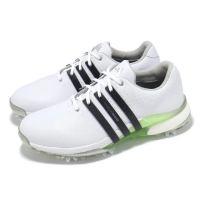【adidas 愛迪達】高爾夫球鞋 Tour360 24 女鞋 白 黑 防水鞋面 輕量 回彈 無釘 愛迪達(IF0259)