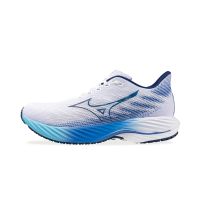 MIZUNO 美津濃 男慢跑鞋-藍白色 RIDER-J1GC240401