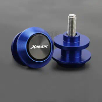 X-MAX FOR YAMAHA XMAX125 200 250 300 400 All Years 2018 2019 2020 2021 2022 Motorcycle 6MM Swingarm Spool Stand Screws Slider