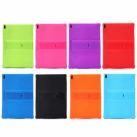 Case For Lenovo TAB4 Tab 4 10 TB-X304L TB-X304F/N Silicone Tablet stand Cover For Lenovo TAB4 10 plus tablet Back Case + pen