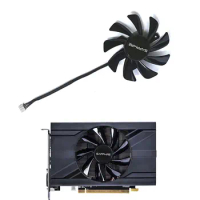 New RX470D 570 ITX GPU Fan T129215SU FDC10U12S9-C 85MM 4PIN for Sapphire RX470D RX570 ITX Graphics Card Cooling Fan