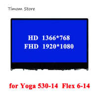 for Lenovo ideapad Yoga 530 14 530-14IKB 81EK 530-14ARR 81H9 5D10R03188 5D10R03189 Touch LCD Flex 6-14 6-14ARR 81HA 6-14IKB 81EM
