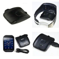 50pcs USB Charger Dock Station Charging Cradle &amp; USB Cable for Samsung Galaxy Gear Fit S R750 R 750 Smart Watch accessories