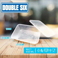 (HARGA1PACK=25PC)KOTAK MAKAN OTIPACK THINWALL PRSEGI PANJNG+TTUP 650ML