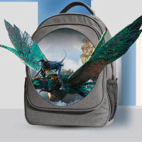 Moving Advertising Machine 3D Hologram Display Fan with Backpack 3D Backpack Hologram for Advertising