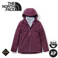 【The North Face 女 GORE-TEX兩件式羽絨外套《石榴紅》】46I7/防水外套/羽絨衣/保暖外套/防風外套