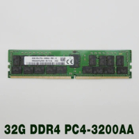 1 pcs 32GB ECC REG HMA84GR7DJR4N-XN RAM For SK Hynix Memory High Quality Fast Ship 32G 2RX4 DDR4 PC4-3200AA