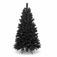 【摩達客】台灣製-6尺/6呎-180cm時尚豪華版黑色聖誕樹-裸樹(不含飾品/不含燈/本島免運費)