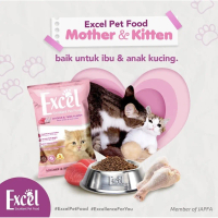 ALFAMEGA EXCEL KITTEN 500GR - Makanan Pakan Anak Kucing Kering Excel