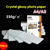 10 Sheets A3 Waterproof printing paper transparent printing paper A3 Laser  Inkjet Printer Paper White Self