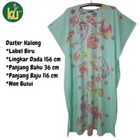 Kencana Ungu Daster Kalong Jumbo Label Biru Warna Pastel Daster Kalong Kekinian daster LowoJumbo kek