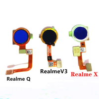 Touch ID fingerprint sensor Scanner Unlock key Button for Realme Q Realme V3 Realme X