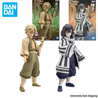 In Stock BANDAI Original Demon Slayer BANPRESTO Version Fifteen Iguro Obanai&amp;Shinazugawa Sanemi Anime Model Collect Figure Gift