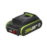 【WORX 威克士】20V鋰電池2.0Ah 綠 WA3023(WA3023)