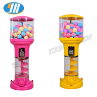 Coin Operated Gumball Machine Comercial Kids Candy Gacha Gashapon Ball Toys Candy Gumball Machine