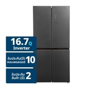 โตชิบา ตู้เย็น 4 ประตู 16.7 คิว รุ่น GR-RF611WI-PMTH(60) สี Andes Grey