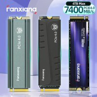 Fanxiang M.2 SSD S660/S770/S880 SSD NVMe M2 PCIe4.0 7400MB/s 1TB 2TB 4TB Internal Solid State Drive For PlayStation5/PS5 Desktop