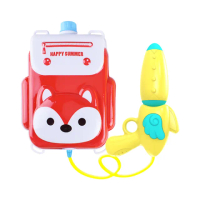 【JoyNa】寶寶戲水玩具兒童高壓噴水抽拉式背包水槍戶外玩具