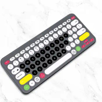 TPU Korean Keyboard Cover Transparent Durable Laptop Keyboard Film Waterproof Wear-resistant for Logitech k380