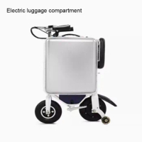 New Electric Luggage Travel Riding Suitcase The Ultra-light Mobility Scooter USB Charging Carry on Luggage with Wheels