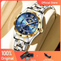 OLEVS Brand OPK Women's Watches Casual Fashion Original Quartz Watch for Girl Waterproof Luminous Da