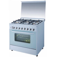 90x60cm good quality 5 burners gas cooking range oven with grill freestanding gas cooker with oven 5 gas stove hob with oven