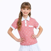 Blouse Batik Anak Perempuan - Atasan Batik - Bhatara Batik Liliana - Baju Batik Modern Lengan Pendek