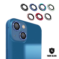 T.G iPhone 13 mini 5.4吋/13 6.1吋 航空鋁金屬框鏡頭保護貼-5色