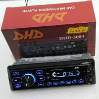 Tape Mobil Single Din Car Mp3 DHD Radio FM 2 Port USB dan Bluetooth