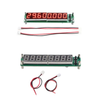 0.1~1000MHz PLJ-8LED-H RF Frequency Counter Cymometer Tester Module Cost-effective Frequency 8-bit Display Component
