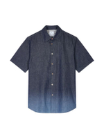 เสื้อเชิ้ตผู้ชาย รุ่น M2R-394ZB-P22096-BL1 สี Denim
