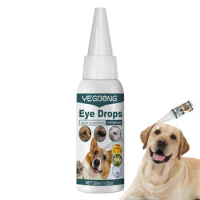 30ml Eye Drops Cleaner For Dog Useful Mild Ingredients Soothing Moisturizing Stains Wash Removers Cat &amp; Dog Eye Drop Pet Supplie