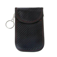 Car Key Signal Blocker Case Faraday Cage FOB Pouch Keyless RFID Shielding  Bag Radiation Protection