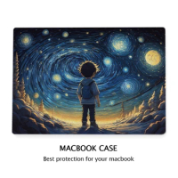 for MacBook Pro 13 Case Plastic Hard Case for MacBook Air Pro 13 14 15 16 Inch M1 M2 M3 Chip Cover A2941 A2442 A2337 A2338 A2681