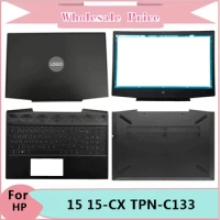 New Original For HP Pavilion 15 15-CX TPN-C133 Laptop LCD Back Cover Front Bezel Upper Palmrest Bottom Base Case Keyboard Hinges