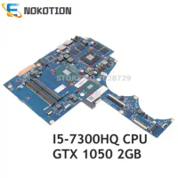 NOKOTION 914771-601 914771-001 DAG35DMBAD0 G35D For HP Pavilion 15-AX 15-BC Laptop Motherboard DSC GTX1050 2GB+I5-7300HQ CPU