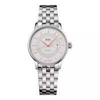 Mido Jam Tangan Wanita MIDO Baroncelli M037.207.11.031.01 Signature Automatic Silver Dial Stainless 