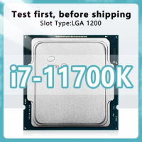 Core i7-11700K CPU 14nm 8 Cores 16 Threads 3.6GHz 16MB 95W New 11thGeneration Processor Socket LGA1200 for Z490 motherboard
