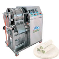 Spring Roll Pastry Machine Automatic Commercial Spring Roll Pastry Machine Manufacturer Roast Duck Cake Machine Tortilla Machine