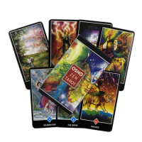 Osho Zen Tarot Cards Divination Deck English Versions Edition Oracle Board Playing INK Table Game For Party