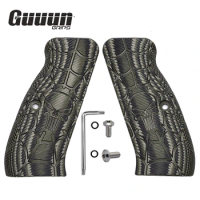 Guuun CZ 75 SP-01 Grips Skull Skeleton Punisher Texture Full Size SP01 Shadow Tactical CZ