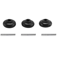 3x Axles and Rollers Motorized Heads Small Shaft Wheels for Dyson Vacuum Cleaner Powerheads Replacement