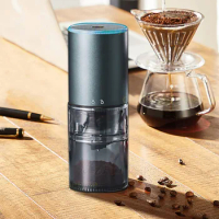 Electric Coffee Grinder Camping Coffee Portable Home Travel Automatic Coffee Beans Grinder Machine Rechargeable Grinder Machine
