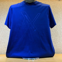 (Little bee小蜜蜂精品)Armani Exchange AX 深藍短T-Shirt(零碼款式)(XL)