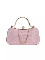 Vedlyn ByVedlyn Olivia Tas Pesta Wanita Clutch Fashion Terbaru - Pink