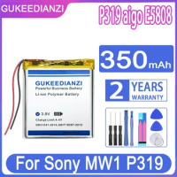 GUKEEDIANZI Battery 350mah For Ployer P319 aigo E5808 MP3 for Sony Ericsson MW1 Wireless Bluetooth
