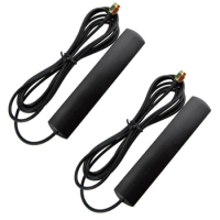 2X 3G 4G LTE Patch Antenna 700-2700Mhz 5Dbi SMA Male Connector Router Extension Cable Antenna Universale WIFI Antenna