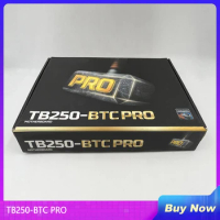 TB250-BTC PRO For BIOSTAR Desktop Motherboard 12 Graphics Slots LGA1151 DDR4 Support GTX1060 Fully Tested