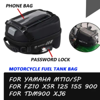 For YAMAHA TDM900 XSR900 XSR155 XSR125 MT-10 SP FZ-10 TDM 900 XSR Accessories Travel Bag Fuel Tank Bag Tanklock Luggage Bags
