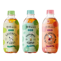 【惜惜】康普茶氣泡飲420mlx24入/箱(荔枝蘋果)